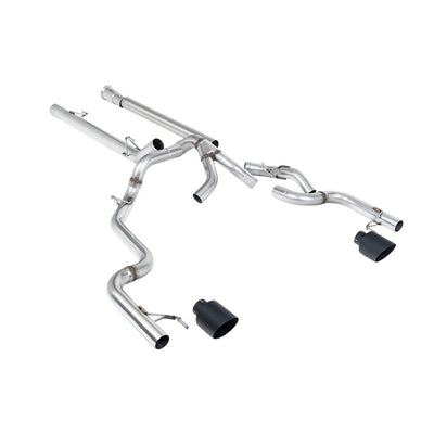 Milltek Cat Back Exhaust Ford F150 SuperCrew (5.5ft Bed) Tremor 3.5 V6 EcoBoost 21-25-Exhaust System-carbonizeduk