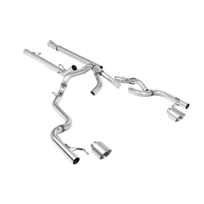 Milltek Cat Back Exhaust Ford F150 SuperCrew (5.5ft Bed) Tremor 3.5 V6 EcoBoost 21-25-Exhaust System-carbonizeduk