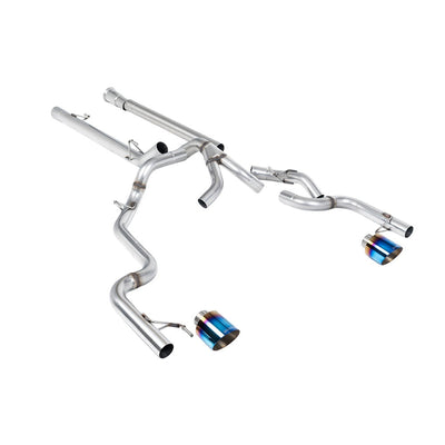 Milltek Cat Back Exhaust Ford F150 SuperCrew (5.5ft Bed) Tremor 3.5 V6 EcoBoost 21-25-Exhaust System-carbonizeduk