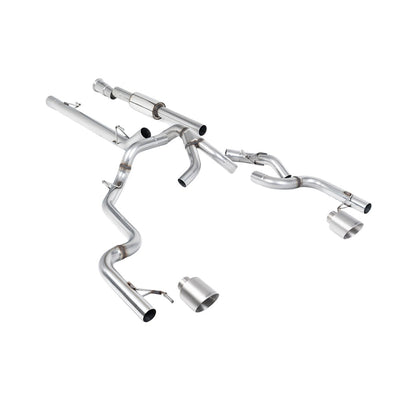 Milltek Cat Back Exhaust Ford F150 SuperCrew (5.5ft Bed) Tremor 5.0 V8 21-25-Exhaust System-carbonizeduk