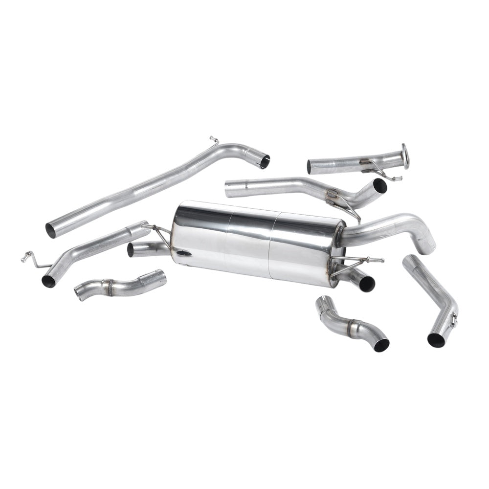 Milltek Cat Back Exhaust Honda / Acura Civic Type R 2.0 i-VTEC FN2 07-12-Exhaust System-carbonizeduk