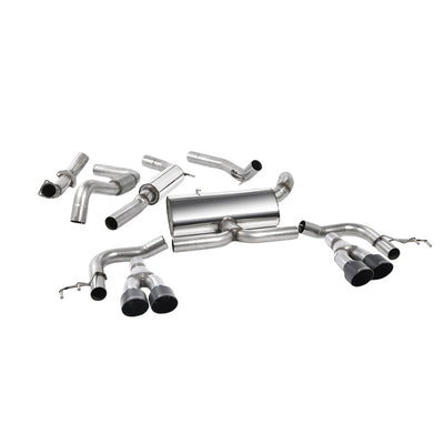 Milltek Cat Back Exhaust Honda / Acura Civic Type R FK2 Turbocharged 2.0 i-VTEC (RHD models only) 15-17-Exhaust System-carbonizeduk