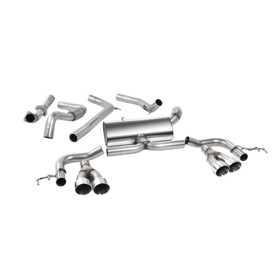 Milltek Cat Back Exhaust Honda / Acura Civic Type R FK2 Turbocharged 2.0 i-VTEC (RHD models only) 15-17-Exhaust System-carbonizeduk