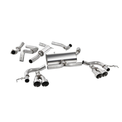 Milltek Cat Back Exhaust Honda / Acura Civic Type R FK2 Turbocharged 2.0 i-VTEC (RHD models only) 15-17-Exhaust System-carbonizeduk