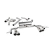 Milltek Cat Back Exhaust Honda / Acura Civic Type R FK2 Turbocharged 2.0 i-VTEC (RHD models only) 15-17-Exhaust System-carbonizeduk
