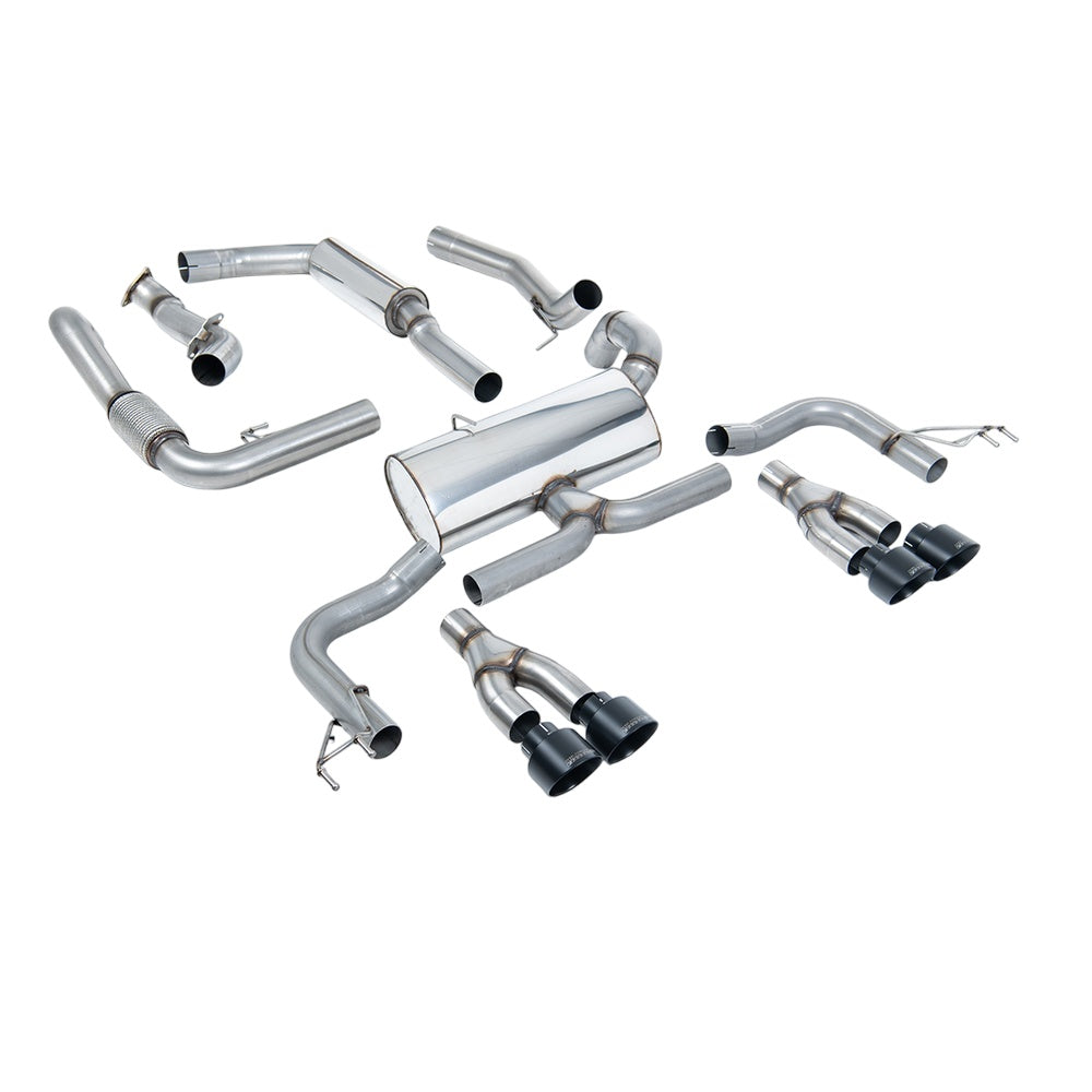 Milltek Cat Back Exhaust Honda / Acura Civic Type R FK2 Turbocharged 2.0 i-VTEC (LHD models only) 15-17-Exhaust System-carbonizeduk