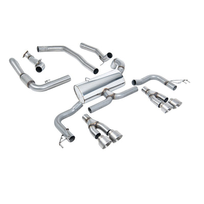 Milltek Cat Back Exhaust Honda / Acura Civic Type R FK2 Turbocharged 2.0 i-VTEC (LHD models only) 15-17-Exhaust System-carbonizeduk