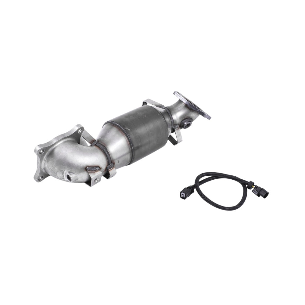 Milltek Cast Downpipe with HJS High Flow Sports Cat Exhaust Honda / Acura Civic Type R FK2 Turbocharged 2.0 i-VTEC (LHD models only) 15-17-Manifolds, Decats & Sports Cats-carbonizeduk