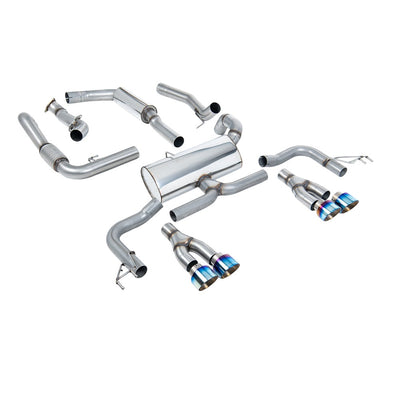 Milltek Cat Back Exhaust Honda / Acura Civic Type R FK2 Turbocharged 2.0 i-VTEC (LHD models only) 15-17-Exhaust System-carbonizeduk