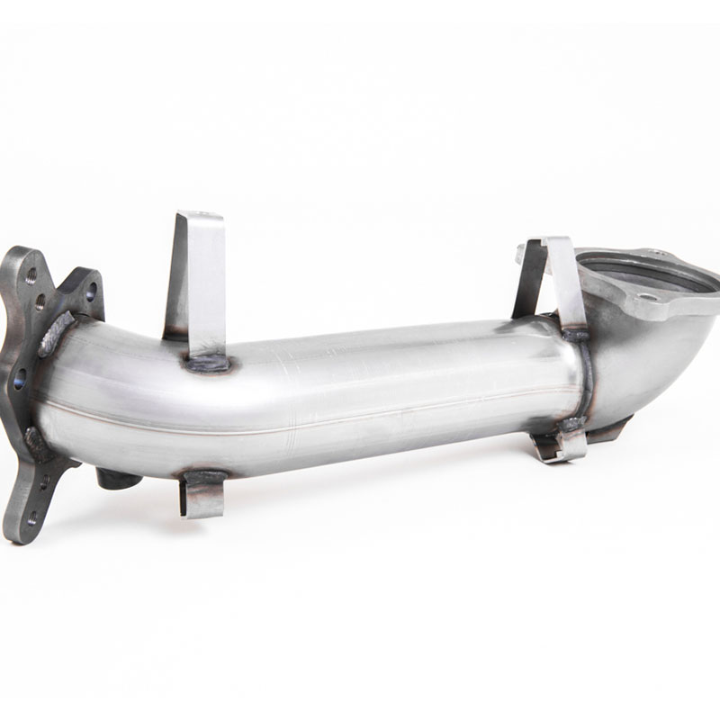 Milltek Large-bore Downpipe and De-cat Honda Civic Type R FL5 2.0 i-VTEC 2022+-Manifolds, Decats & Sports Cats-carbonizeduk