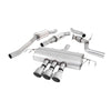 Milltek Cat Back Exhaust Honda / Acura Civic FK7 1.5T Si 5-Door Hatch (Non-OPF/GPF Models Only) 15-25-Exhaust System-carbonizeduk