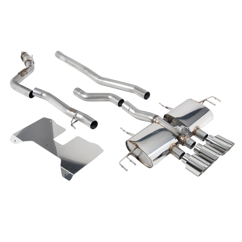 Milltek Cat Back Exhaust Honda / Acura Civic Type R FL5 2.0 i-VTEC (Both OPF/GPF and Non OPF/GPF Models) 22-25-Exhaust System-carbonizeduk