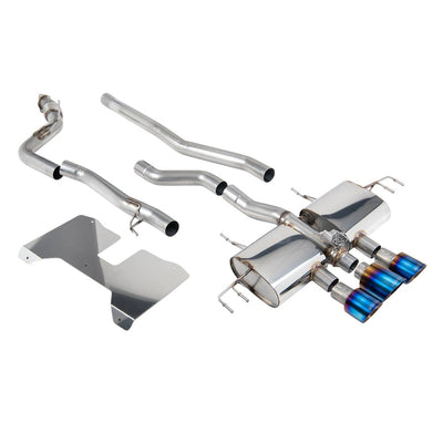 Milltek Cat Back Exhaust Honda / Acura Civic Type R FL5 2.0 i-VTEC (Both OPF/GPF and Non OPF/GPF Models) 22-25-Exhaust System-carbonizeduk