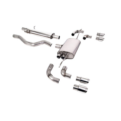 Milltek Particulate Filter-back Exhaust Land Rover Range Rover Defender 110 3.0 I6 P400 (OPF/GPF and Non-OPF/GPF Equipped Vehicle Compatible) 20-25-Exhaust System-carbonizeduk