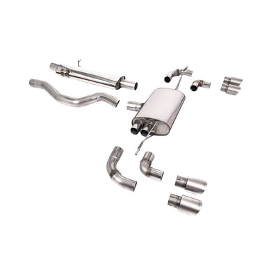 Milltek Particulate Filter-back Exhaust Land Rover Range Rover Defender 110 3.0 I6 P400 (OPF/GPF and Non-OPF/GPF Equipped Vehicle Compatible) 20-25-Exhaust System-carbonizeduk