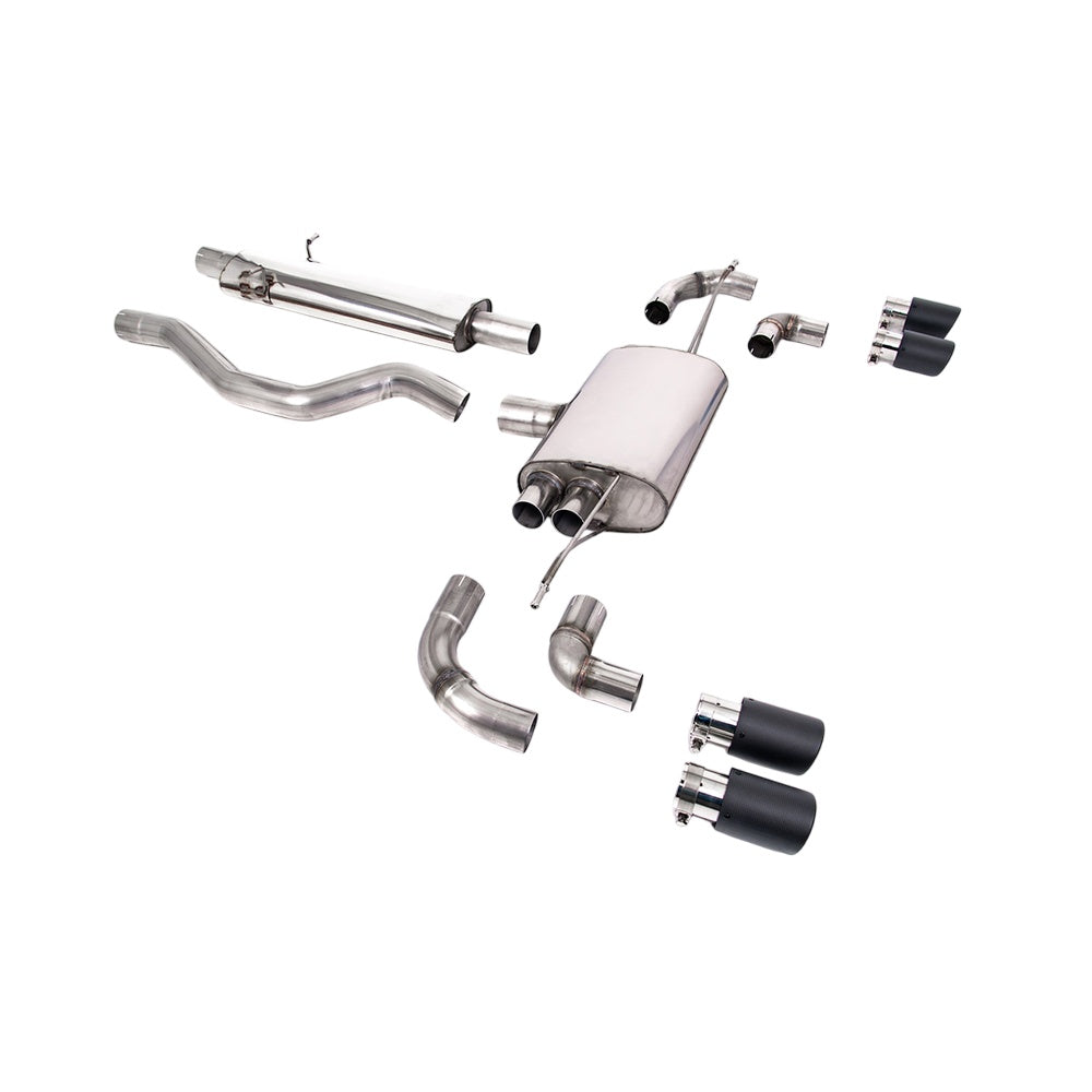 Milltek Particulate Filter-back Exhaust Land Rover Range Rover Defender 110 3.0 I6 P400 (OPF/GPF and Non-OPF/GPF Equipped Vehicle Compatible) 20-25-Exhaust System-carbonizeduk
