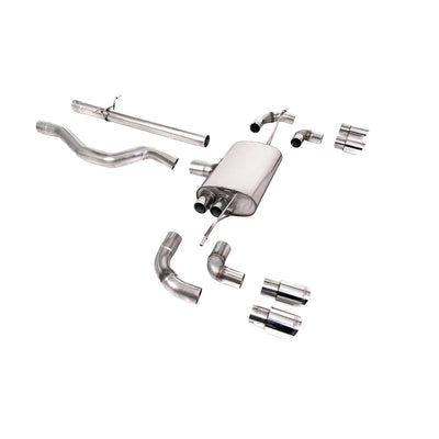 Milltek Particulate Filter-back Exhaust Land Rover Range Rover Defender 110 3.0 I6 P400 (OPF/GPF and Non-OPF/GPF Equipped Vehicle Compatible) 20-25-Exhaust System-carbonizeduk