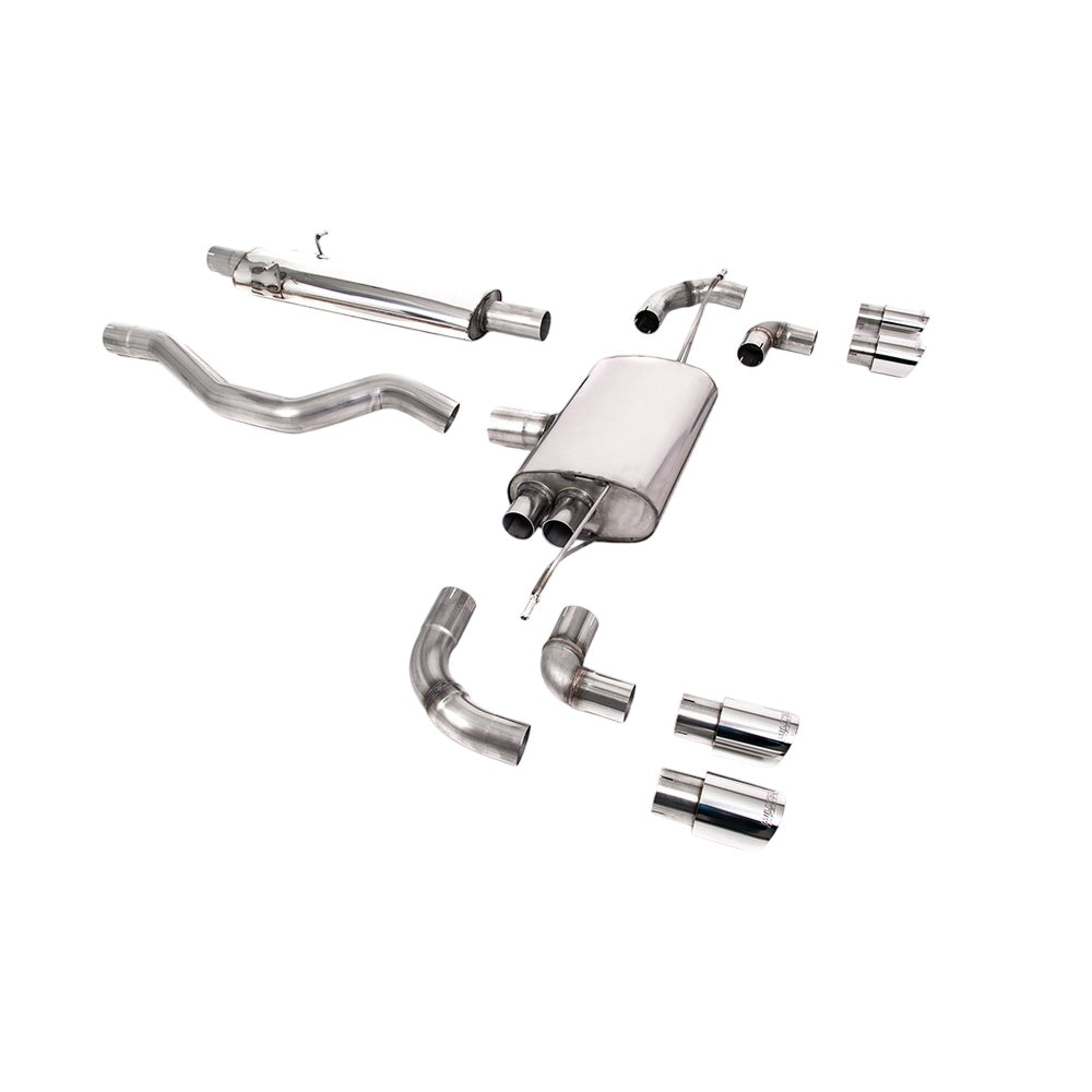Milltek Particulate Filter-back Exhaust Land Rover Range Rover Defender 110 2.0 I4 P300 and P400e (OPF/GPF and Non-OPF/GPF Equipped Vehicle Compatible) 20-25-Exhaust System-carbonizeduk