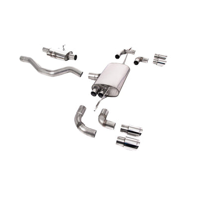 Milltek Particulate Filter-back Exhaust Land Rover Range Rover Defender 90 2.0 I4 P300 and P400e (OPF/GPF and Non-OPF/GPF Equipped Vehicle Compatible) 20-25-Exhaust System-carbonizeduk