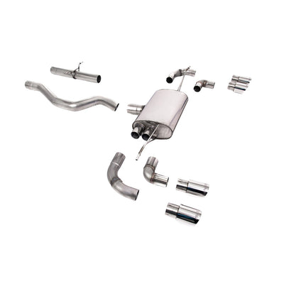Milltek Particulate Filter-back Exhaust Land Rover Range Rover Defender 90 2.0 I4 P300 and P400e (OPF/GPF and Non-OPF/GPF Equipped Vehicle Compatible) 20-25-Exhaust System-carbonizeduk