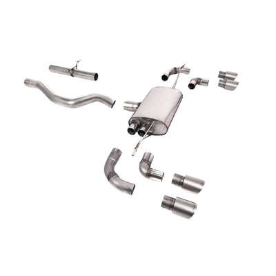 Milltek Particulate Filter-back Exhaust Land Rover Range Rover Defender 90 2.0 I4 P300 and P400e (OPF/GPF and Non-OPF/GPF Equipped Vehicle Compatible) 20-25-Exhaust System-carbonizeduk