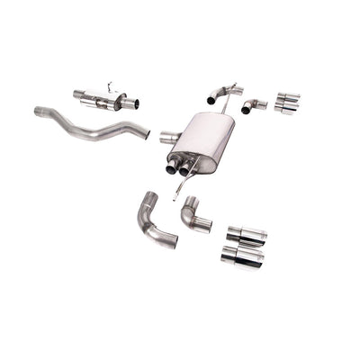 Milltek Particulate Filter-back Exhaust Land Rover Range Rover Defender 90 3.0 I6 P400 (OPF/GPF and Non-OPF/GPF Equipped Vehicle Compatible) 20-25-Exhaust System-carbonizeduk