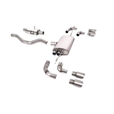 Milltek Particulate Filter-back Exhaust Land Rover Range Rover Defender 90 3.0 I6 P400 (OPF/GPF and Non-OPF/GPF Equipped Vehicle Compatible) 20-25-Exhaust System-carbonizeduk