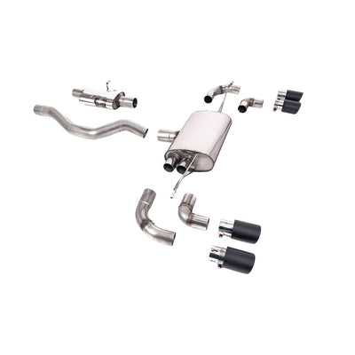 Milltek Particulate Filter-back Exhaust Land Rover Range Rover Defender 90 3.0 I6 P400 (OPF/GPF and Non-OPF/GPF Equipped Vehicle Compatible) 20-25-Exhaust System-carbonizeduk