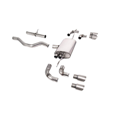Milltek Particulate Filter-back Exhaust Land Rover Range Rover Defender 90 3.0 I6 P400 (OPF/GPF and Non-OPF/GPF Equipped Vehicle Compatible) 20-25-Exhaust System-carbonizeduk