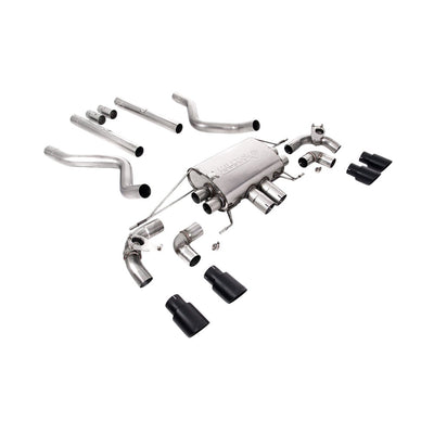 Milltek Cat Back Exhaust Land Rover Range Rover Defender 90 5.0 V8 525PS (NAS Non-OPF/GPF Vehicles Only) 21-25-Exhaust System-carbonizeduk