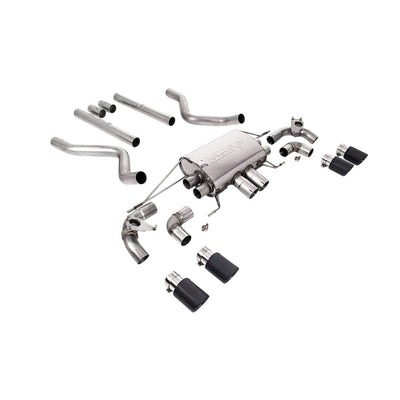 Milltek Cat Back Exhaust Land Rover Range Rover Defender 90 5.0 V8 525PS (NAS Non-OPF/GPF Vehicles Only) 21-25-Exhaust System-carbonizeduk