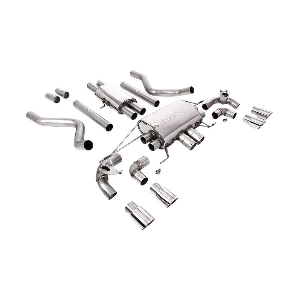 Milltek Cat Back Exhaust Land Rover Range Rover Defender 110 5.0 V8 525PS (NAS Non-OPF/GPF Vehicles Only) 21-25-Exhaust System-carbonizeduk