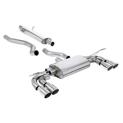 Milltek Particulate Filter-back Exhaust Land Rover Range Rover Defender 130 3.0 I6 P400 (OPF/GPF and Non-OPF/GPF Equipped Vehicle Compatible) 23-25-Exhaust System-carbonizeduk