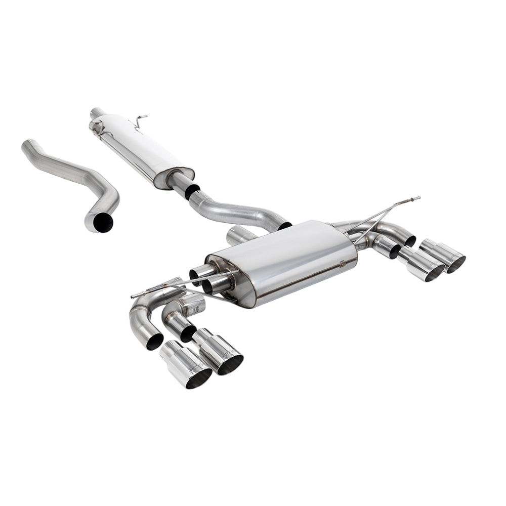 Milltek Particulate Filter-back Exhaust Land Rover Range Rover Defender 130 2.0 I4 P300 and P400e (OPF/GPF and Non-OPF/GPF Equipped Vehicle Compatible) 23-25-Exhaust System-carbonizeduk