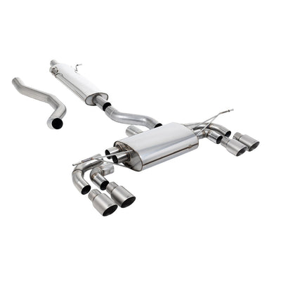 Milltek Particulate Filter-back Exhaust Land Rover Range Rover Defender 130 2.0 I4 P300 and P400e (OPF/GPF and Non-OPF/GPF Equipped Vehicle Compatible) 23-25-Exhaust System-carbonizeduk