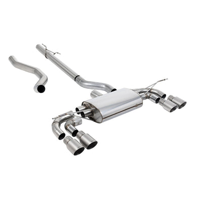 Milltek Particulate Filter-back Exhaust Land Rover Range Rover Defender 130 2.0 I4 P300 and P400e (OPF/GPF and Non-OPF/GPF Equipped Vehicle Compatible) 23-25-Exhaust System-carbonizeduk
