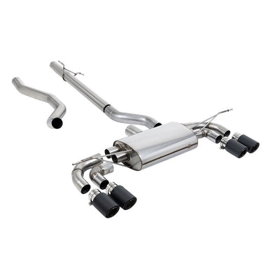 Milltek Particulate Filter-back Exhaust Land Rover Range Rover Defender 130 2.0 I4 P300 and P400e (OPF/GPF and Non-OPF/GPF Equipped Vehicle Compatible) 23-25-Exhaust System-carbonizeduk