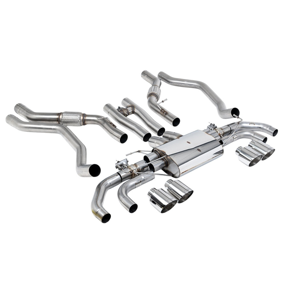 Milltek Cat Back Exhaust Land Rover Range Rover Sport SV L461 4.4 Twin Turbo V8 24-25-Exhaust System-carbonizeduk