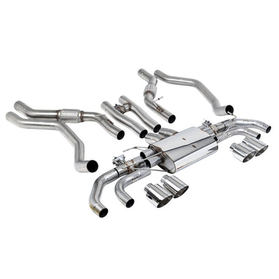 Milltek Cat Back Exhaust Land Rover Range Rover Sport SV L461 4.4 Twin Turbo V8 24-25-Exhaust System-carbonizeduk
