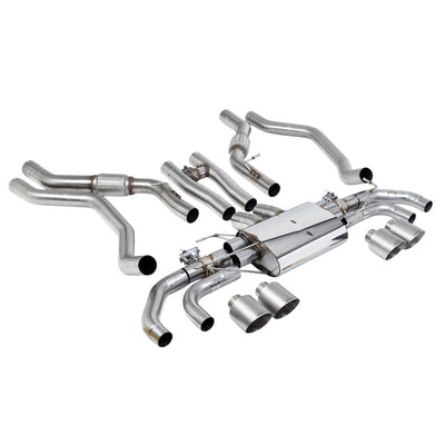 Milltek Cat Back Exhaust Land Rover Range Rover Sport SV L461 4.4 Twin Turbo V8 24-25-Exhaust System-carbonizeduk