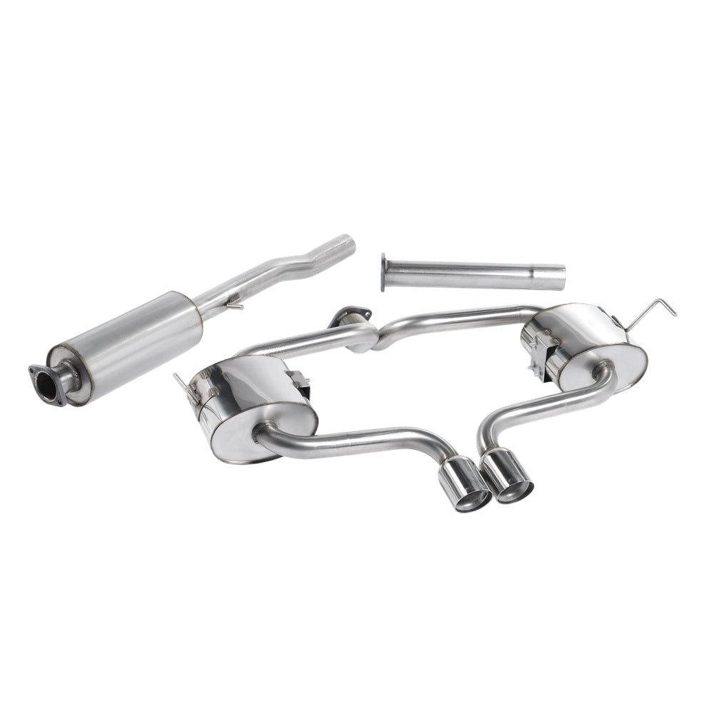 Milltek Cat Back Exhaust New Mini Mk1 (R53) Cooper S 02-06-Exhaust System-carbonizeduk