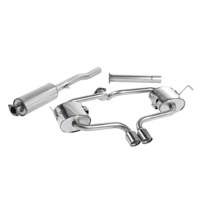 Milltek Cat Back Exhaust New Mini Mk1 (R53) Cooper S 02-06-Exhaust System-carbonizeduk