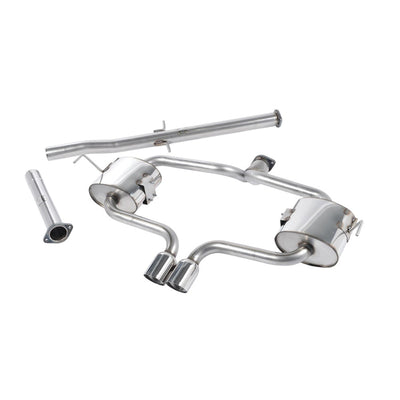 Milltek Cat Back Exhaust New Mini Mk1 (R53) Cooper S 02-06-Exhaust System-carbonizeduk