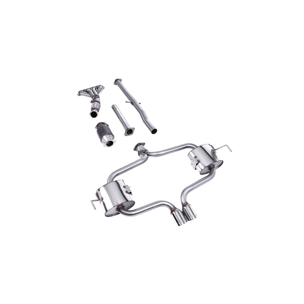 Milltek Full System (including Hi-Flow Sports Cat) Exhaust New Mini Mk1 (R53) Cooper S 02-06-Exhaust System-carbonizeduk