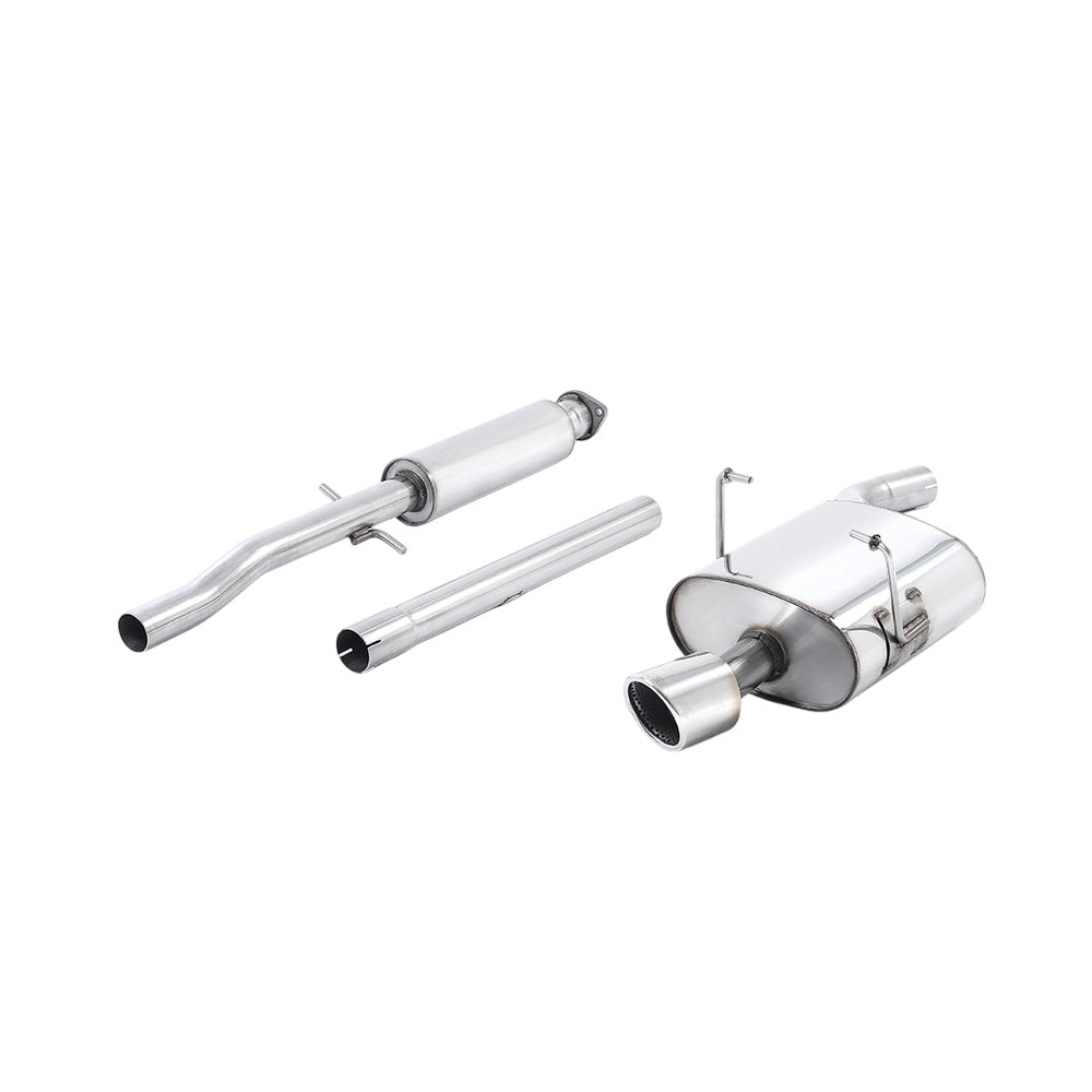 Milltek Cat Back Exhaust New Mini Mk1 (R50) One 1.6i 01-06-Exhaust System-carbonizeduk