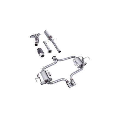 Milltek Full System (including Hi-Flow Sports Cat) Exhaust New Mini Mk1 (R53) Cooper S 02-06-Exhaust System-carbonizeduk