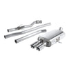 Milltek Cat Back Exhaust New Mini Mk2 (R58) Cooper S Coupe 11-15-Exhaust System-carbonizeduk