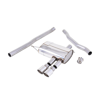 Milltek Cat Back Exhaust New Mini Mk3 (F56) Mini Cooper S 2.0 Turbo (Rest of World) 14-25-Exhaust System-carbonizeduk
