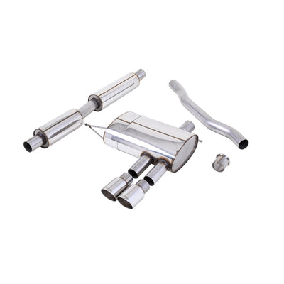 Milltek Cat Back Exhaust New Mini Mk3 (F56) Mini Cooper S 2.0 Turbo (Rest of World) 14-25-Exhaust System-carbonizeduk