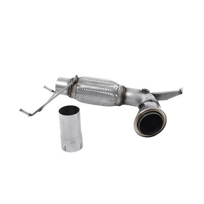 Milltek Large-bore Downpipe and De-cat Exhaust New Mini Mk3 (F56) Cooper 1.5T (Pre-LCI only) 14-18-Manifolds, Decats & Sports Cats-carbonizeduk